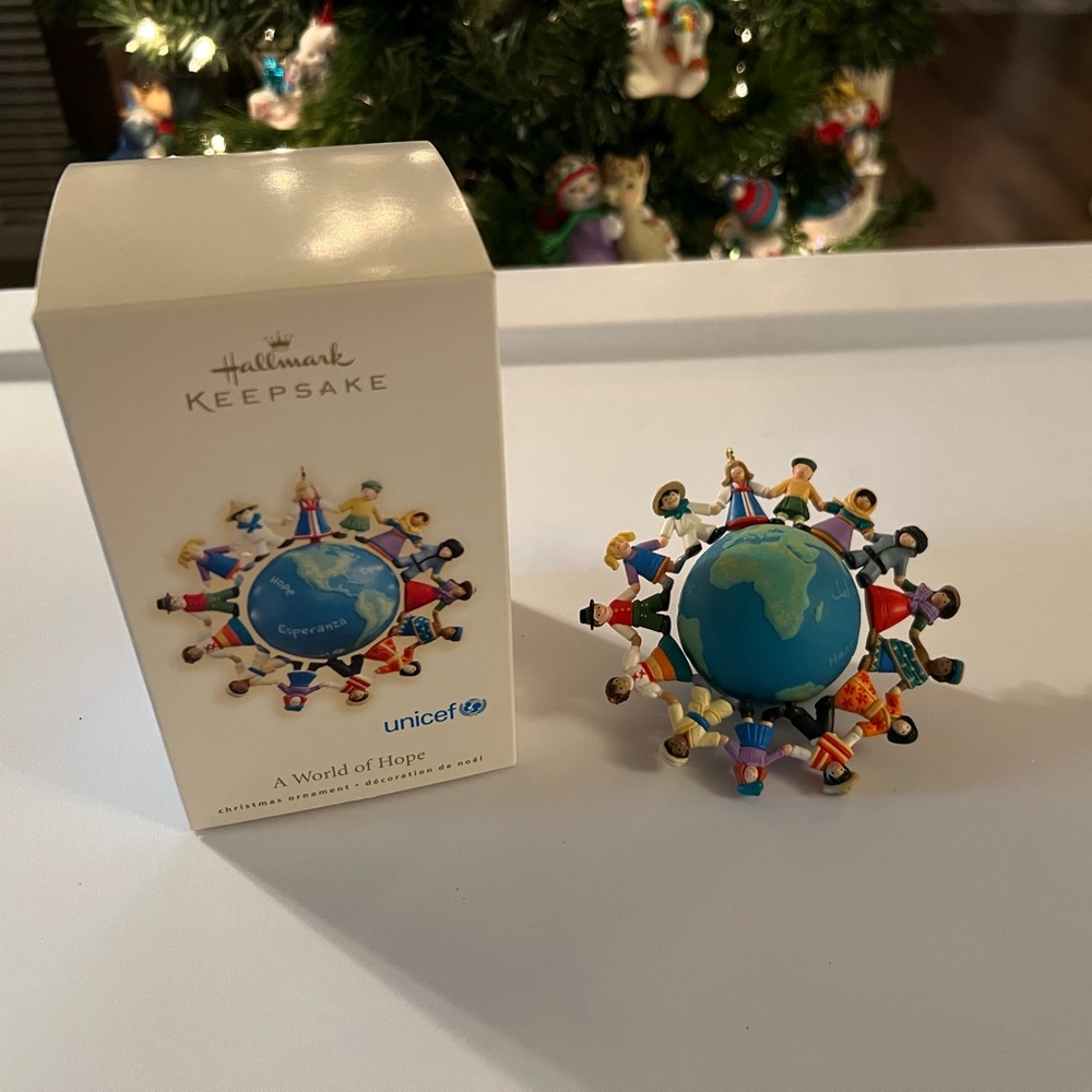 Hallmark Keepsake Unicef World of Hope ornament